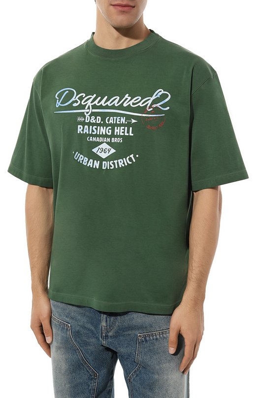 фото Хлопковая футболка dsquared2