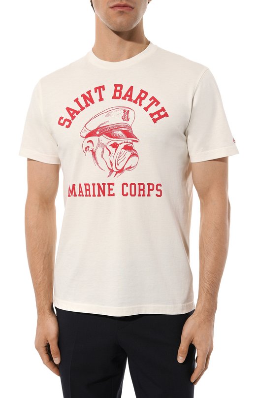 фото Хлопковая футболка mc2 saint barth