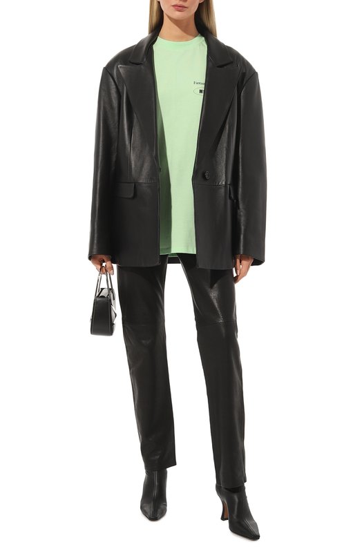 фото Хлопковая футболка msgm