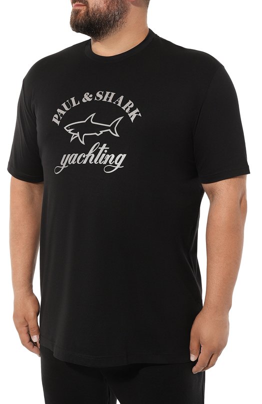 фото Хлопковая футболка paul&shark