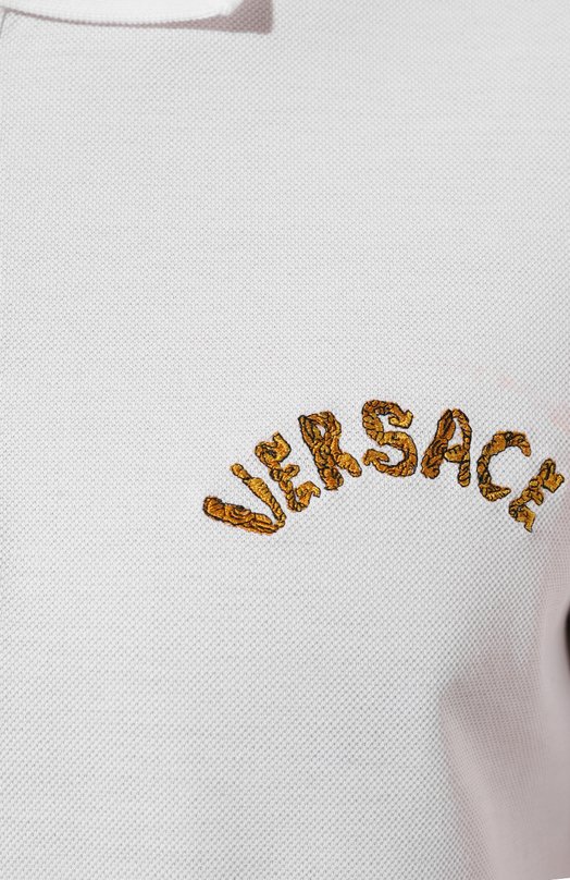 фото Хлопковое поло versace