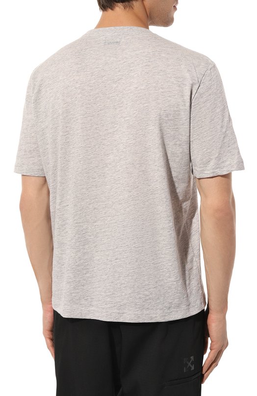 фото Хлопковая футболка lanvin