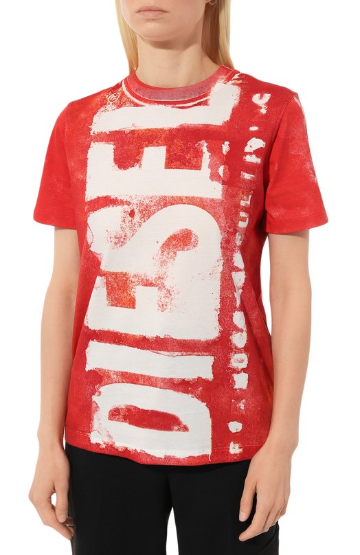 фото Хлопковая футболка diesel