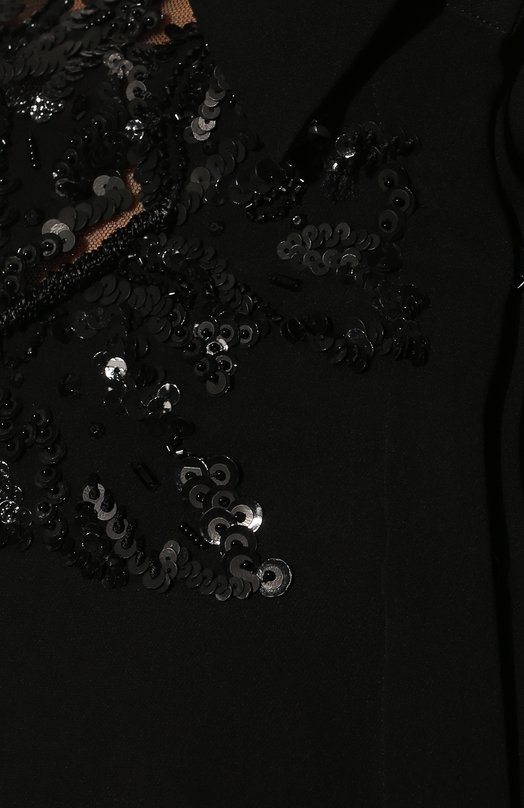 фото Шелковая блузка с отделкой пайетками elie saab