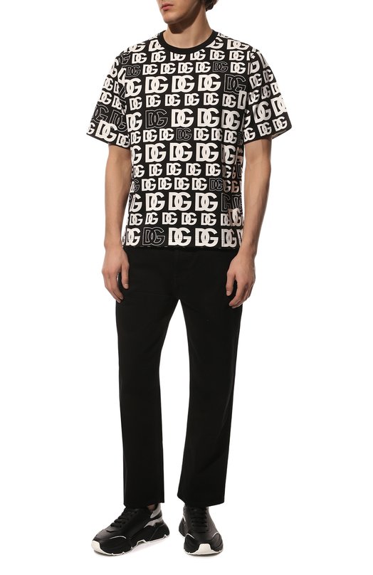 фото Хлопковая футболка dolce & gabbana