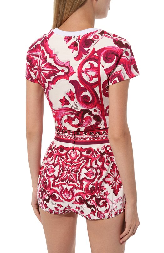 фото Хлопковая футболка dolce & gabbana