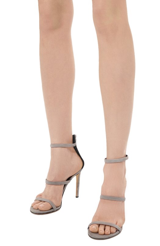 фото Замшевые босоножки kanda giuseppe zanotti design