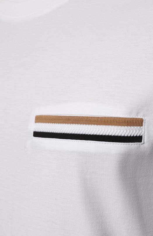 фото Хлопковая футболка boss