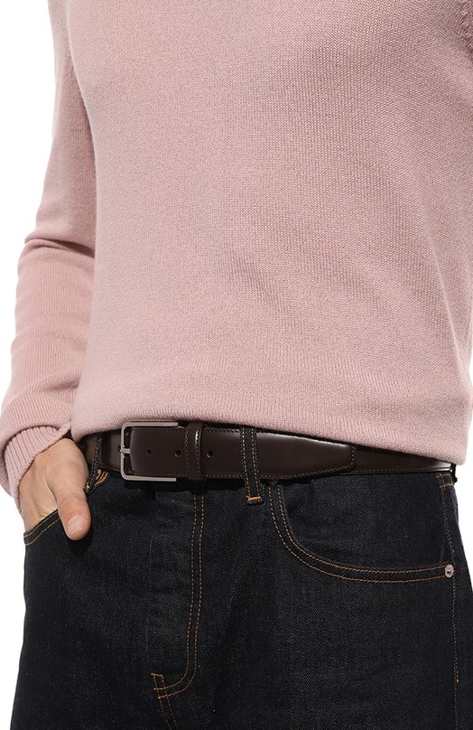 фото Кожаный ремень corneliani