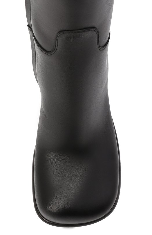 фото Кожаные сапоги storm bottega veneta