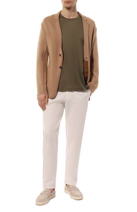 фото Хлопковые брюки canali