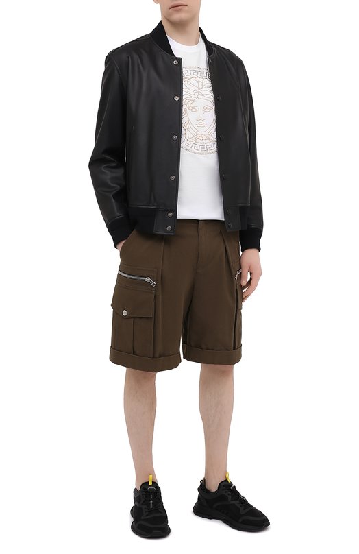 фото Хлопковая футболка versace