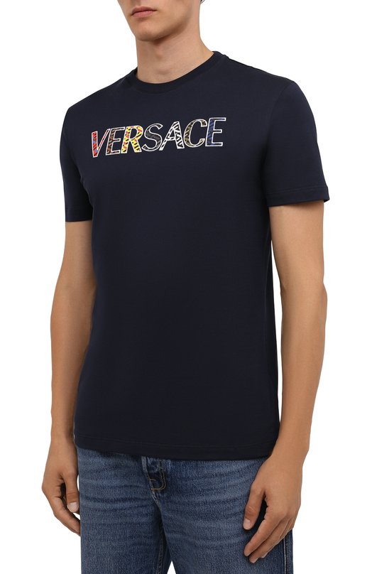 фото Хлопковая футболка versace