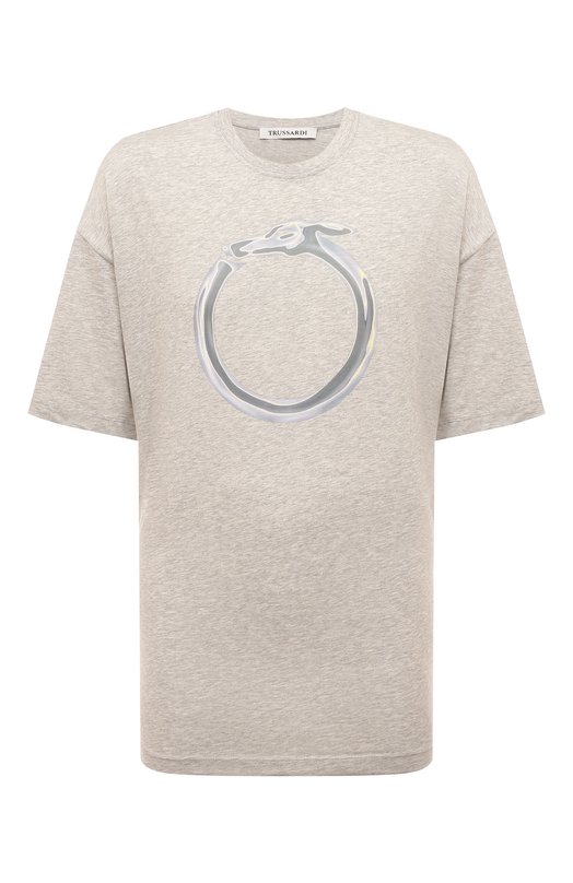 фото Хлопковая футболка trussardi
