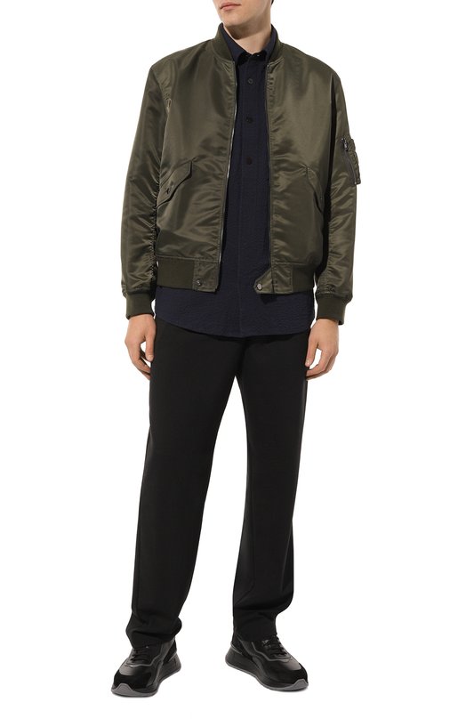 фото Кожаные кроссовки stefano ricci