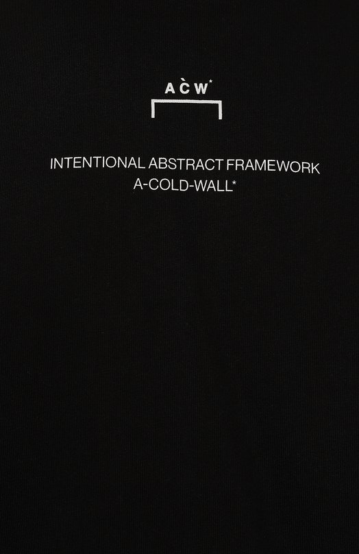 фото Хлопковая футболка a-cold-wall*