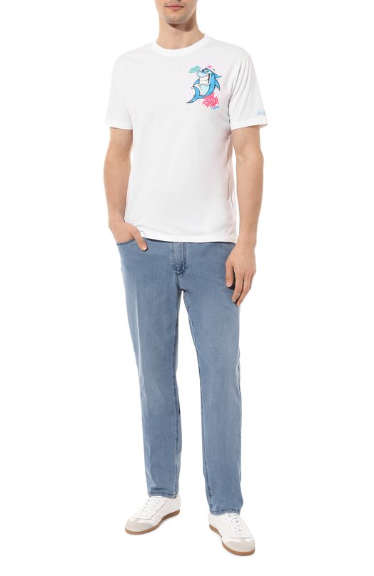 фото Хлопковая футболка crypto puppets x mc2 saint barth mc2 saint barth