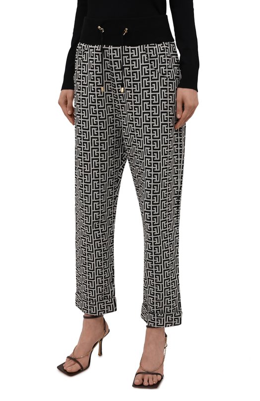 фото Хлопковые брюки balmain