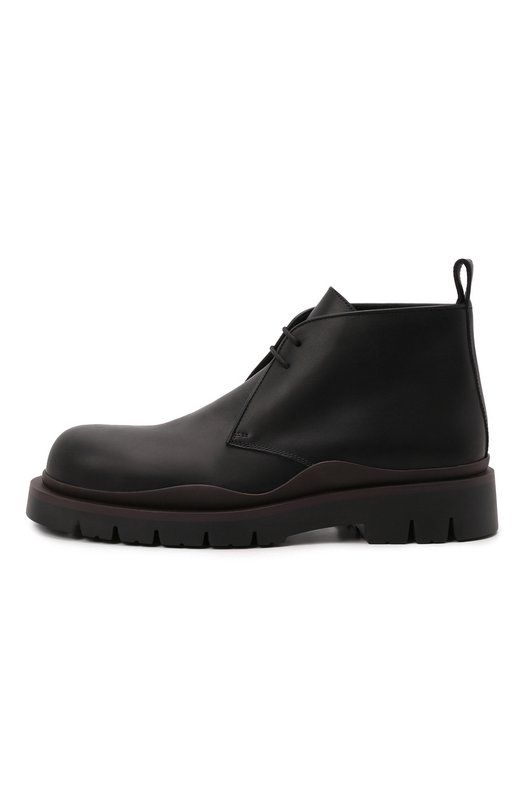 фото Кожаные ботинки tire bottega veneta