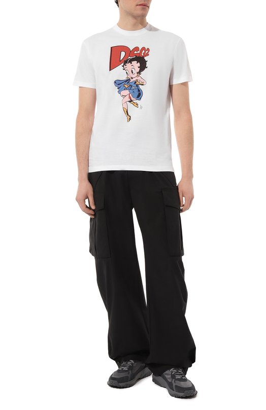 фото Хлопковая футболка dsquared2