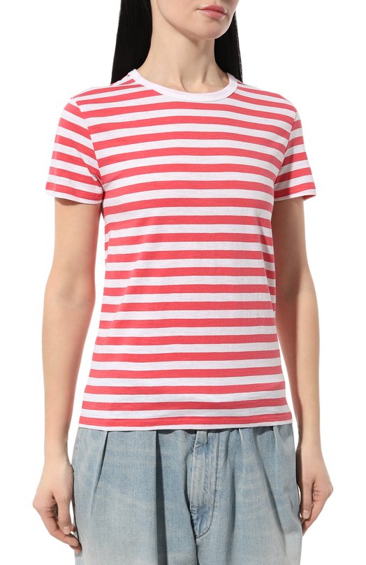 фото Хлопковая футболка boss