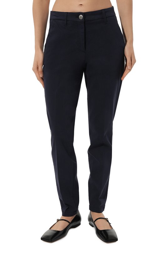 фото Брюки из хлопка и вискозы jacob cohen