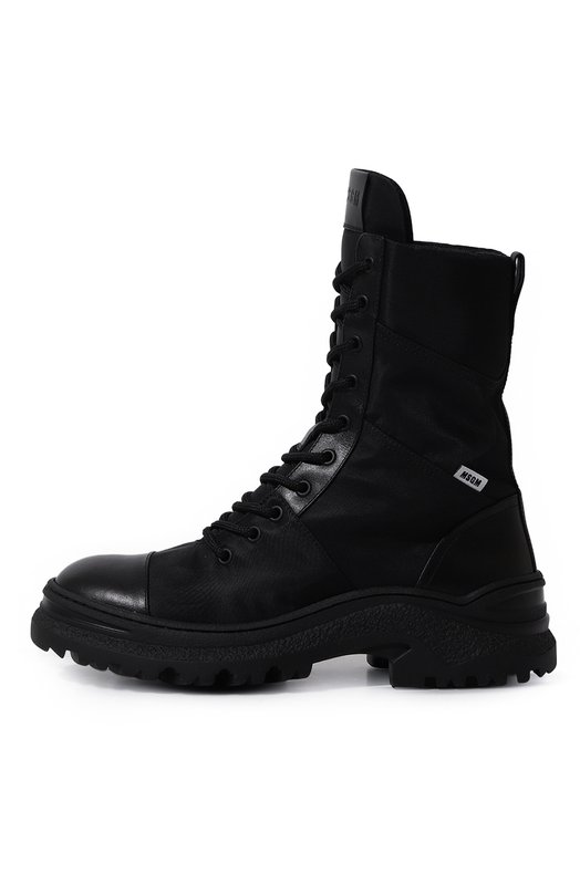 фото Комбинированные ботинки msgm