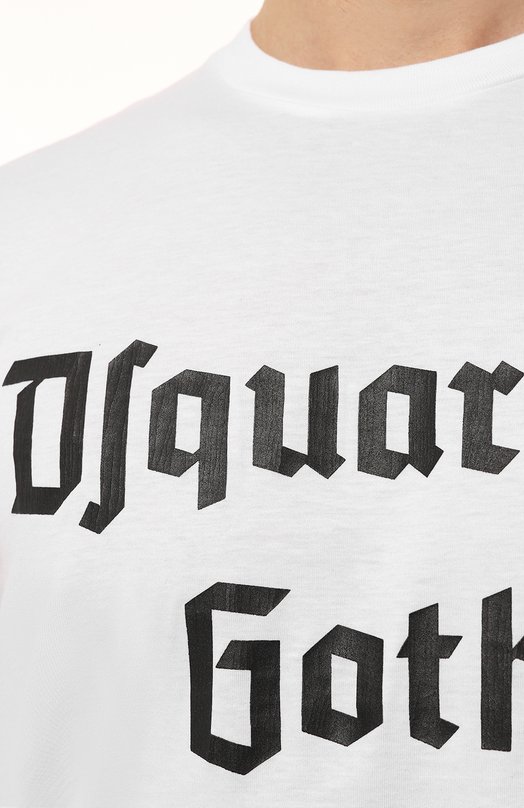 фото Хлопковая футболка dsquared2