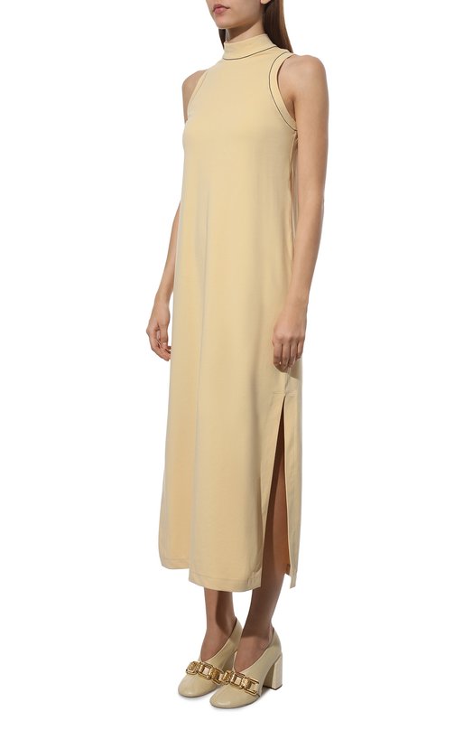 фото Хлопковое платье brunello cucinelli