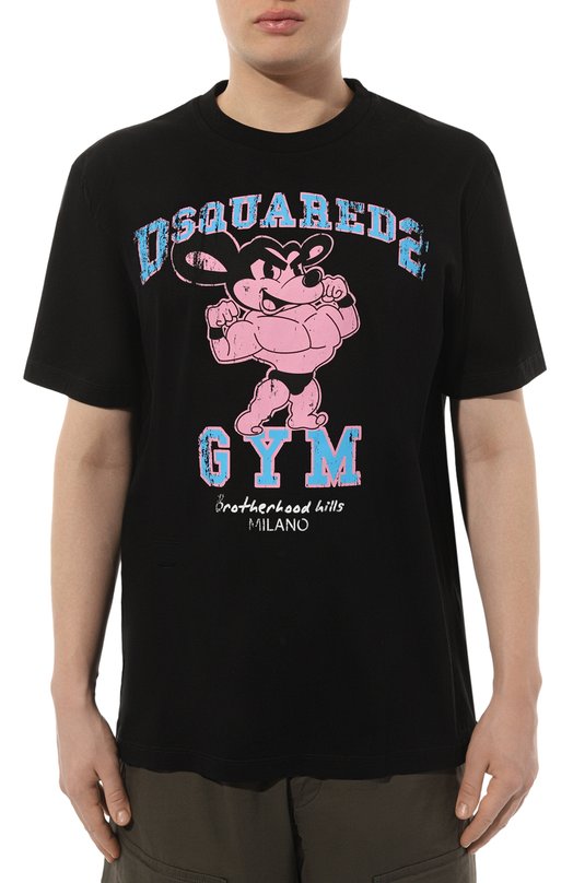 фото Хлопковая футболка dsquared2