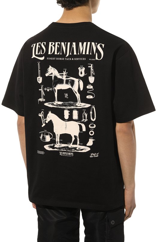 фото Хлопковая футболка les benjamins