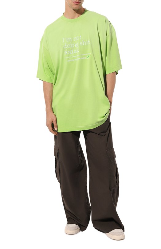 фото Хлопковая футболка vetements