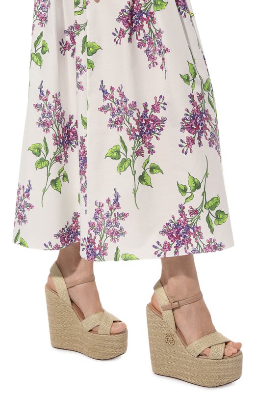 фото Текстильные босоножки elie saab