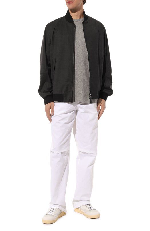 фото Хлопковая футболка ermenegildo zegna