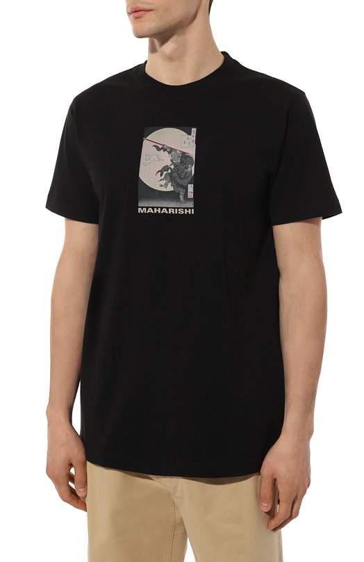 фото Хлопковая футболка maharishi