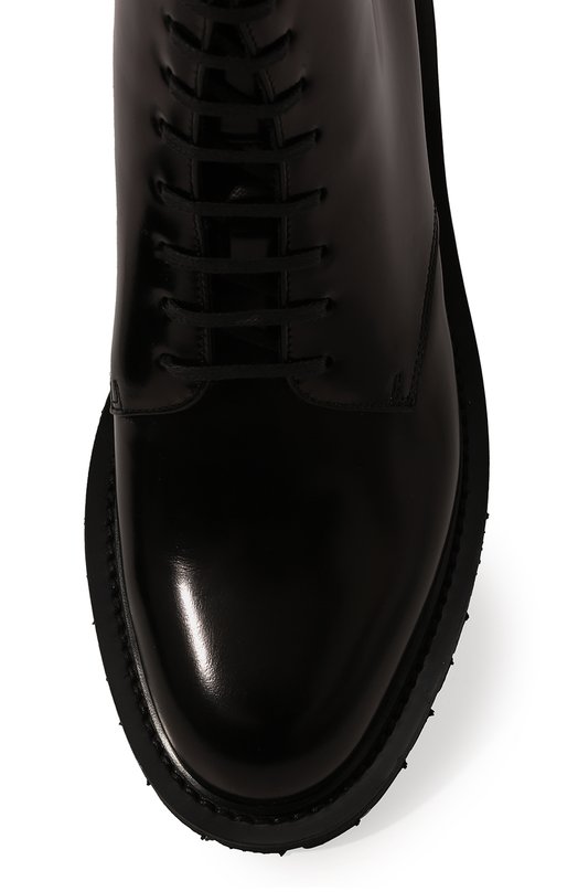 фото Кожаные ботинки army saint laurent