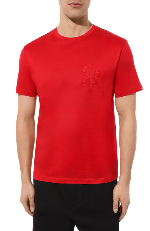 фото Хлопковая футболка stefano ricci