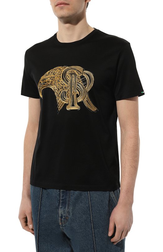 фото Хлопковая футболка stefano ricci