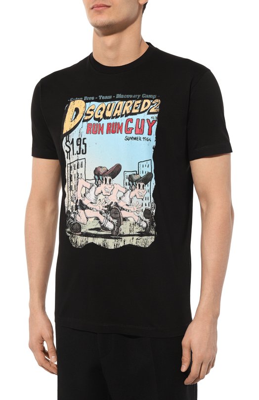 фото Хлопковая футболка dsquared2