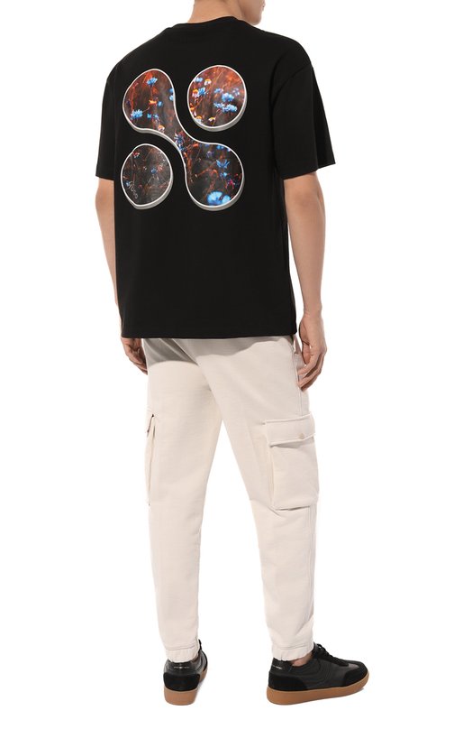 фото Хлопковая футболка hugo