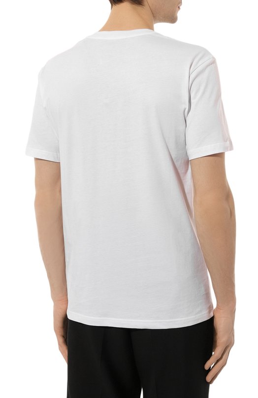 фото Хлопковая футболка moschino