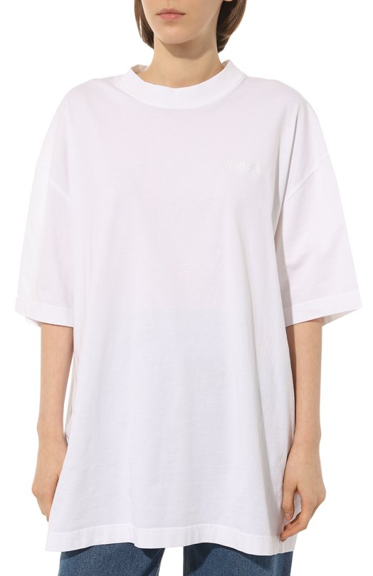 фото Хлопковая футболка vetements