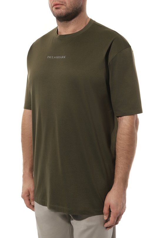 фото Хлопковая футболка paul&shark