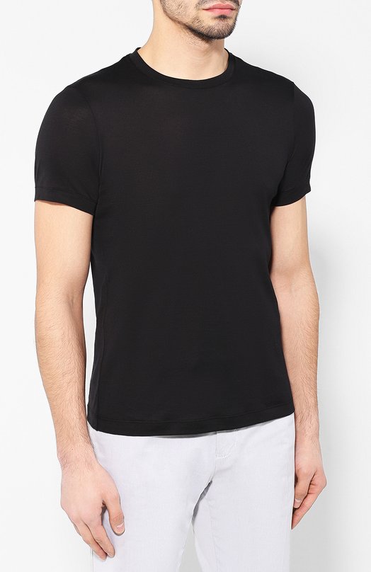 фото Хлопковая футболка giorgio armani