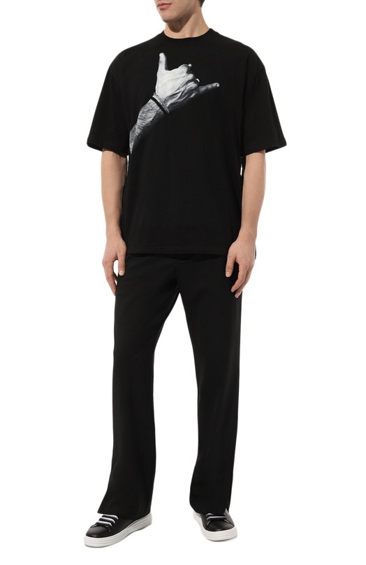 фото Хлопковая футболка diego venturino