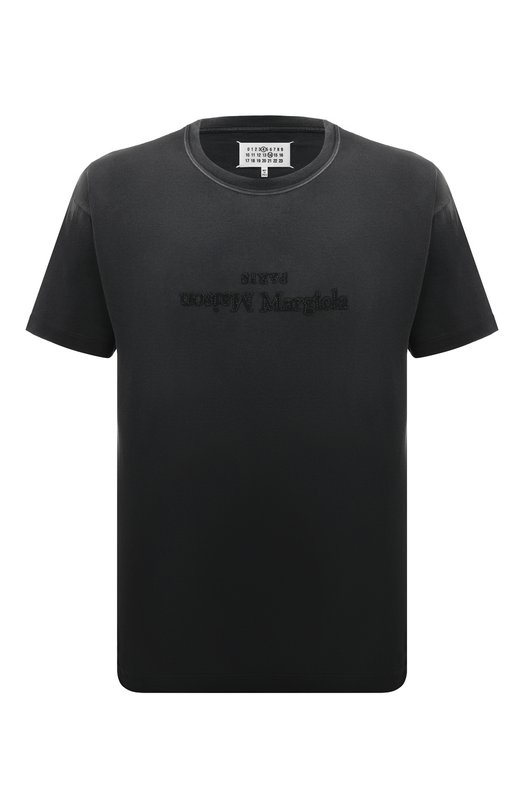 фото Хлопковая футболка maison margiela