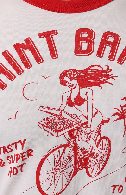 фото Хлопковая футболка mc2 saint barth