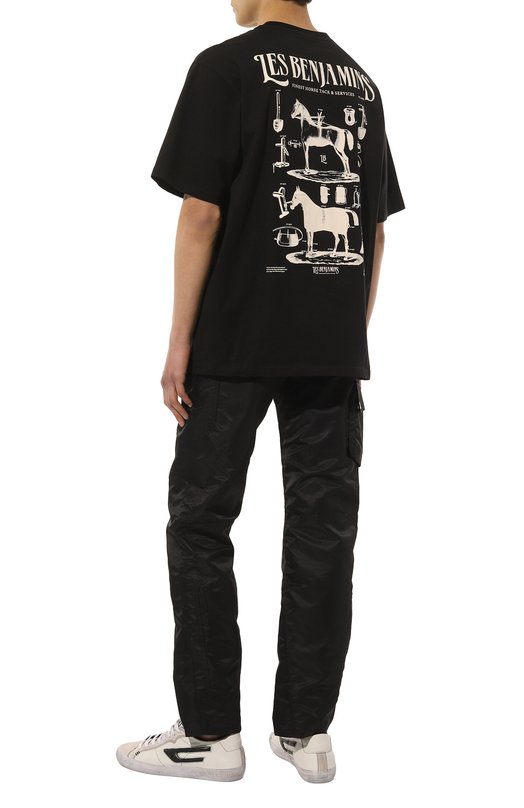 фото Хлопковая футболка les benjamins