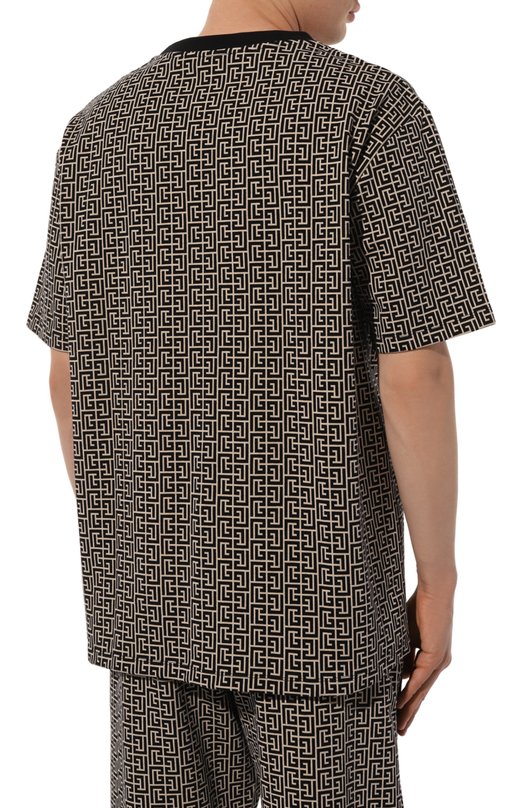 фото Хлопковая футболка balmain