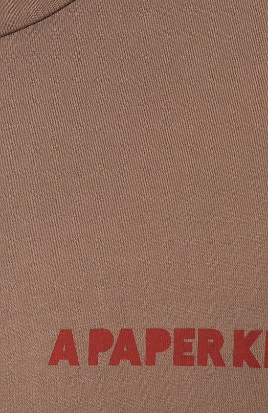 фото Хлопковая футболка a paper kid